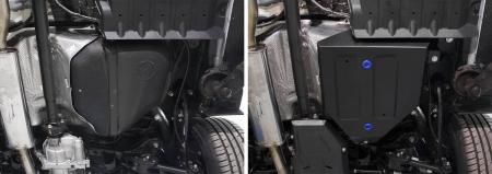 Защита топливного бака для Hyundai Tucson (2015-2020) № 111.2358.2