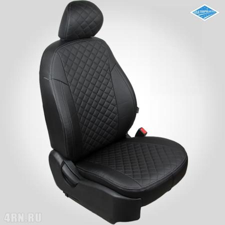 Чехлы на сиденья Автопилот Ромб для Honda Civic седан (2012-2015) № kho-tsi-s12-chch-ar