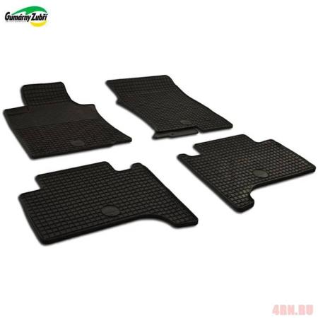 Коврики салона Gumarny Zubri резиновые для Toyota Land Cruiser Prado 120 (2003-2009) № ST 32-00401