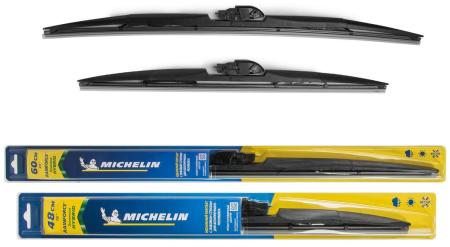 Щетки стеклоочистителя Michelin гибридные для Volkswagen Golf 6 универсал, хетчбек (2009-2012) № K13324-19