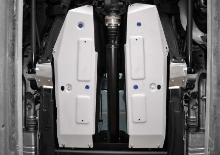 Защита топливного бака для Mercedes G-Class (2018-2025) 2 части № 333.3950.1