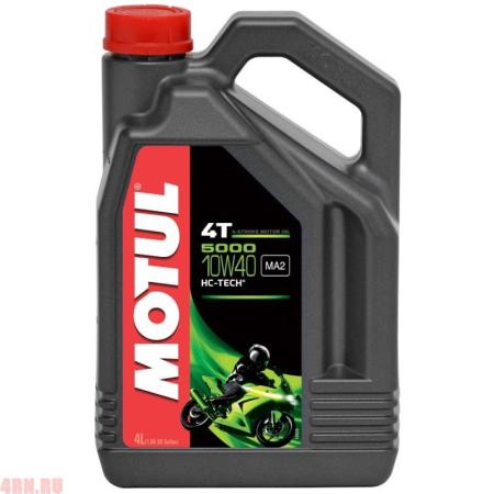 Масло Motul 5000 10W40 4T 4 л