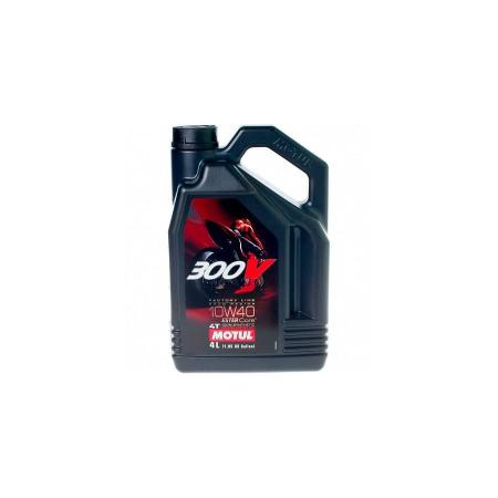 Масло моторное 4T Motul 300V 4T Factory Line 10W40 синтетическое 4л 104121