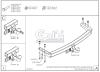 Фаркоп Galia для Mitsubishi Pajero Sport (1998-2008) № M057A