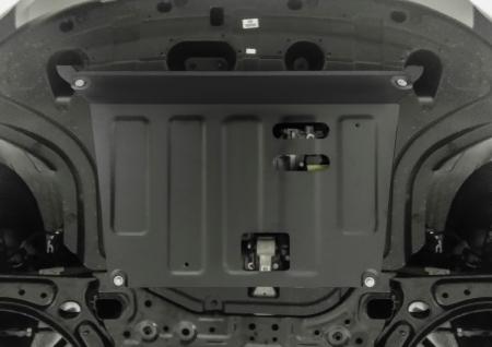 Защита картера и КПП для Kia Seltos FWD, 4WD (2020-2025) № AM.2850.1