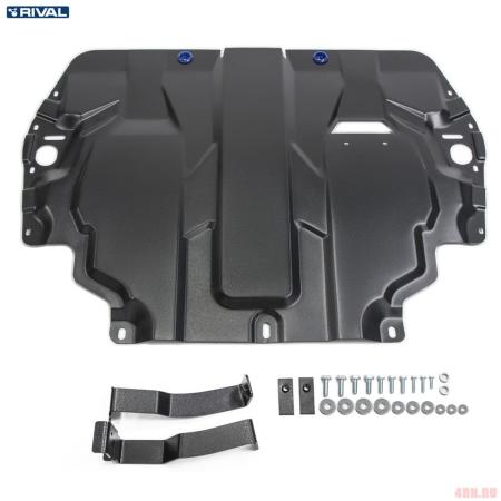 Защита двигателя и КПП для Seat Altea Freetrack (2004-2014) № 111.5107.1