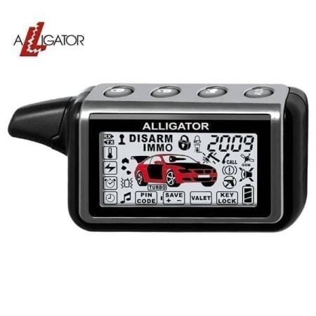 Автосигнализация Alligator с сиреной без автозапуска № D-975G