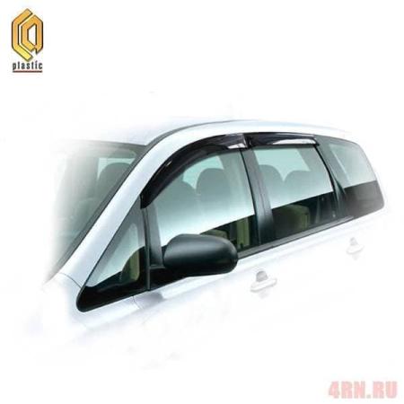 Дефлекторы окон CA Plastic Classic полупрозрачные для Honda Odyssey (2004-2008) № 2010030305226