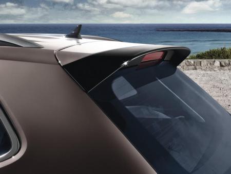 Спойлер на крышу оригинальный черный для Volkswagen Tiguan (2016-2023) № 5NA071644C9X