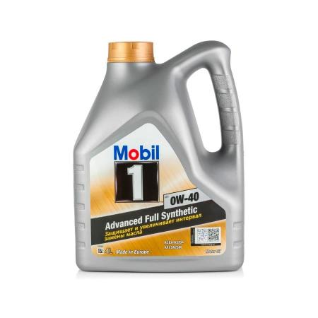 Масло моторное Mobil 1 FS 0W40 синтетическое 4л 153692