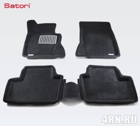 Коврики салона Satori Liner 3D Basic текстильные для BMW X3 (F25) (2010-2017) № SI 05-00238