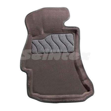 Коврики салона 3D текстильные для Subaru XV (2011-2017) серые № 84759