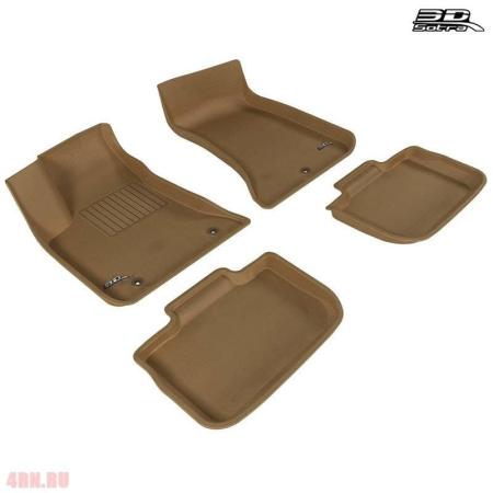 Коврики салона Sotra Liner 3D Lux бежевые для Chrysler 300C (2004-2010) № ST 74-00260