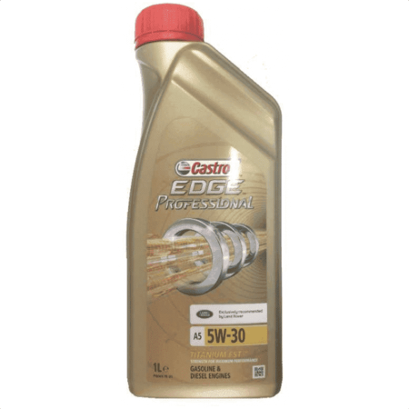 Масло моторное 5W-30 CASTROL 1л EDGE Professional A5 Jaguar TITANIUM FST артикул 15375E