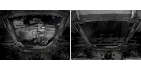 Защита картера и КПП для Lada (ВАЗ) Vesta Cross универсал (2017-2025) без крепежа № AM.6038.1