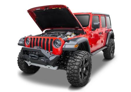 упоры капота для jeep wrangler (2017-2025) 2 шт. № a.st.2702.1