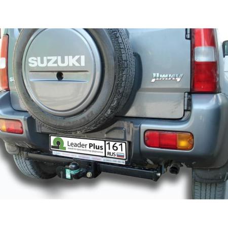 Фаркоп Лидер Плюс усиленный со сварным фланцевым шаром для Suzuki Jimny (1998-2017) № S403-FC