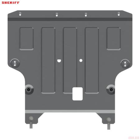 Защита картера и КПП для Mercedes Citan (2012-2021) № 13.3550