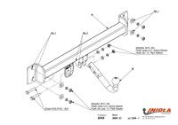 Фаркоп Imiola для BMW X3 (E83) (2004-2010) № B.009