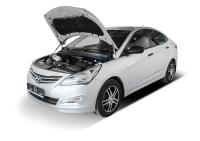  упоры капота для hyundai solaris i (2010-2017) 2 шт. № uhysol012