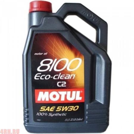 Масло Motul 8100 Eco-clean 5W30 SM/CF моторное синтетическое 5л