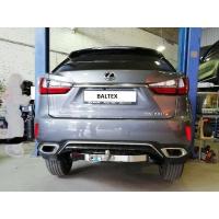 Фаркоп Baltex усиленный (нерж. накладка и крюк) для Lexus RX 330 (2018-2022) № 24.9025.08