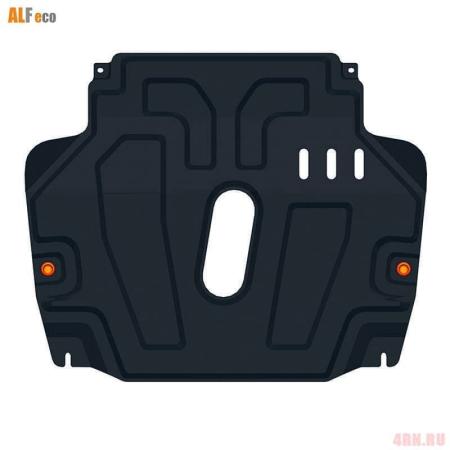 Защита картера и КПП для Chevrolet Aveo T300 (2012-2015) № ALF0315