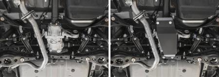 Защита редуктора для Lexus NX 300 4WD (2017-2021) № 111.3216.1