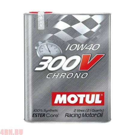 Масло Motul 300V Chrono 10W40 моторное синтетическое 2л