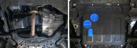 Защита двигателя и КПП для Lifan Solano (2016-2020) № 111.3313.1