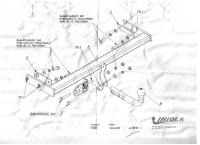 Фаркоп Imiola для Volvo S60 (2010-2013) № V.033