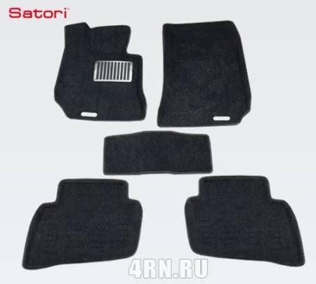 Коврики салона Satori Liner 3D Basic текстильные для Mercedes E-Class (W212) (2009-2013) № SI 05-00159