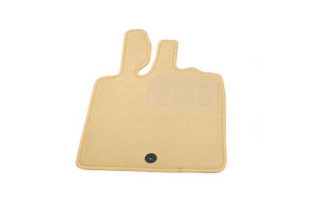 Коврики салона Norplast текстильные для Smart ForTwo (1998-2007) бежевые № NPL-VTe-820-100-B