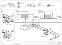 Фаркоп Galia для Skoda Superb седан, универсал (2015-2024) № V081A