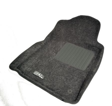 Коврики салона Sotra Liner 3D Lux серые для Toyota Sequoia (2012-2022) 3 ряда № ST 74-00535