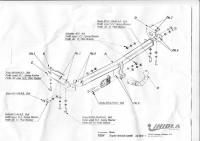 Фаркоп Imiola для Toyota Avensis универсал (2003-2009) № T.024