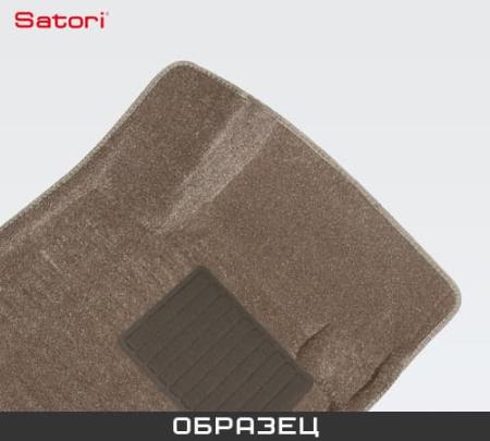 Коврики салона Satori передние Liner 3D Basic текстильные бежевые для Volkswagen Passat B5 (2001-2005) № SI 02-00052F