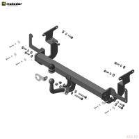 Фаркоп для Peugeot Expert (2017-2024) № 91602-A