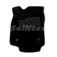 Изображение коврики салона 3d текстильные для opel astra h (2004-2012) серые № 71734