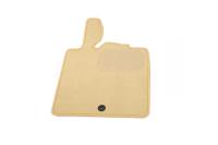 Изображение коврики салона norplast текстильные для smart fortwo (2007-2015) бежевые № npl-vte-820-101-b