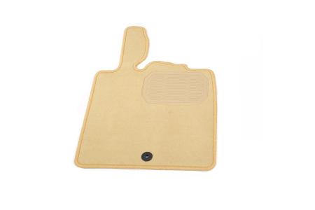 Коврики салона Norplast текстильные для Smart ForTwo (2007-2015) бежевые № NPL-VTe-820-101-B