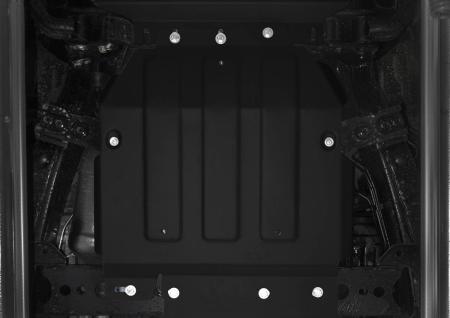 Защита КПП для Mercedes X-Class 4WD (2018-2020) № 222.3942.1