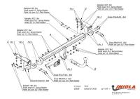Фаркоп Imiola для Citroen C4 хэтчбек (2010-2018) № C.033