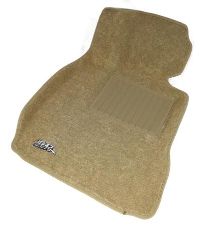 Коврики салона Sotra Liner 3D Lux бежевые для BMW 7-Серия F02 седан Long (2009-2012) № ST 74-00371