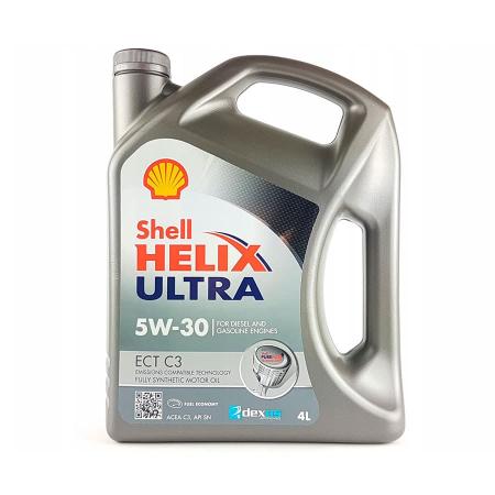 Масло моторное Shell Helix Ultra ECT C3 5W30 синтетическое 4л 550046363