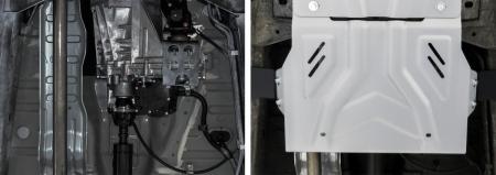 Защита раздаточной коробки для Fiat Fullback (2016-2020) № 333.4048.2