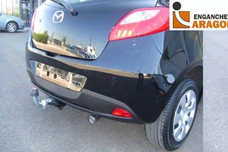 Фаркоп Aragon быстросъемный для Mazda 2 (2007-2014) № E4005BS