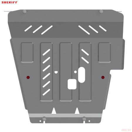 Защита картера и КПП для Nissan Tiida (2015-2018) № 15.2817