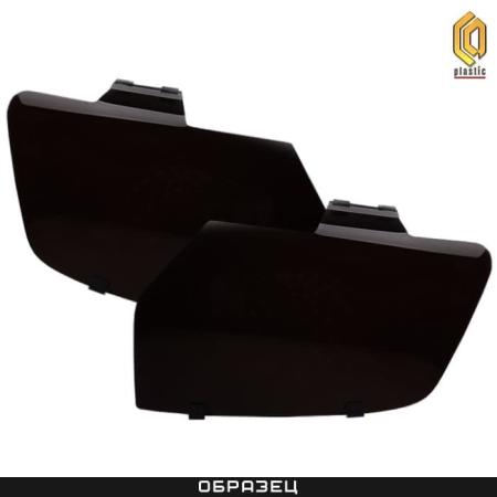 Защита фар Classic черная для Opel Antara (2007-2010) № 2010020102330