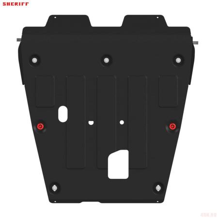 Защита картера и КПП для Renault Duster (2021-2024) № 18.5105